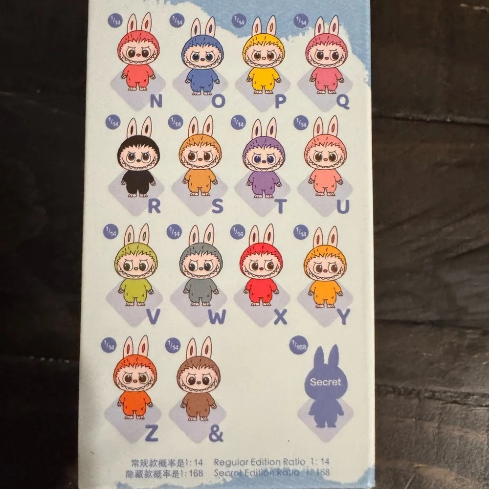 Pop Mart Labubu Pin For Love Keychain - X - Red - Picture 3 of 8